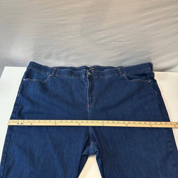 Universal Standard Womens 36 Jeans US 
Plus Size 6X High Rise Stretchy Blue - Picture 12 of 12